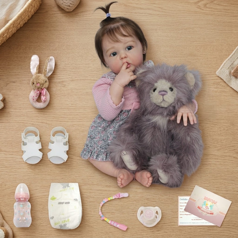 Bebê Realista de 55cm para Brincadeiras Encantadoras