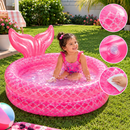 Piscina Sereia para Brincadeiras ao Ar Livre