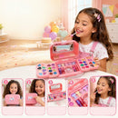 Kit Completo de Maquiagem Infantil com 72 Peças