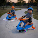 Carrinho Rolimã Zig Zag Car com Rodas LED Infantil