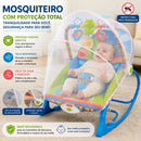Cadeira de Descanso Musical  com Mosquiteiro - 18Kg