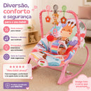Cadeira de Descanso Musical  com Mosquiteiro - 18Kg