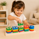 Brinquedo de Encaixe Educativo MDF