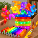 Tubos Pop LED com 5 Formas de Brincar Criativamente