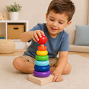 Brinquedo de Encaixe Educativo MDF