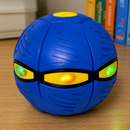 Bola Mágica LED 2 em 1 Disco Voador Retrátil