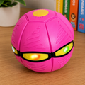 Bola Mágica LED 2 em 1 Disco Voador Retrátil
