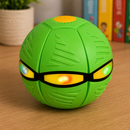 Bola Mágica LED 2 em 1 Disco Voador Retrátil