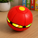 Bola Mágica LED 2 em 1 Disco Voador Retrátil