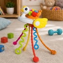 Brinquedo Sensorial Montessori com 3 Formas de Interação