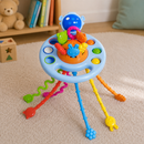 Brinquedo Sensorial Montessori com 3 Formas de Interação