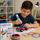 Caneta 3D Infantil com 2 Ajustes de Velocidade e Temperatura