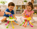 Brinquedo Sensorial Montessori com 3 Formas de Interação
