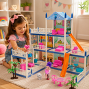 Casinha de Boneca Villa Luxury com Luzes Decorativas 2 Metros