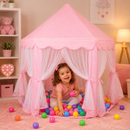Barraca Castelo Infantil com 3 Metros de Luzes LED