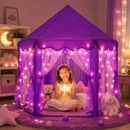 Barraca Castelo Infantil com 3 Metros de Luzes LED