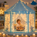 Barraca Castelo Infantil com 3 Metros de Luzes LED