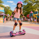 Hoverboard Infantil 6.5" com LED, Bluetooth e Bateria de Alta Capacidade