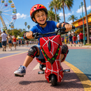 Patinete Elétrico Infantil 350W com Bluetooth, LED e Kit Proteção