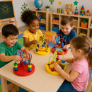 Kit Montessori Sensorial com Xilofone e Aramado para Desenvolvimento Infantil