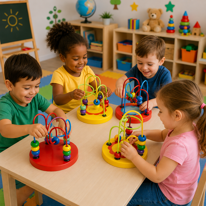 Kit Montessori Sensorial com Xilofone e Aramado para Desenvolvimento Infantil