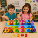 Kit Montessori Sensorial com Xilofone e Aramado para Desenvolvimento Infantil