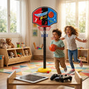 KIT BASQUETE INFANTIL COMPLETO 118CM COM BOLA E BOMBA