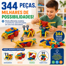 Brinquedo de Montar Eletrônico 344 Peças